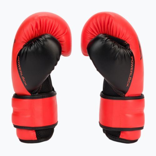 Everlast Powerlock Pu vyriškos bokso pirštinės raudonos EV2200