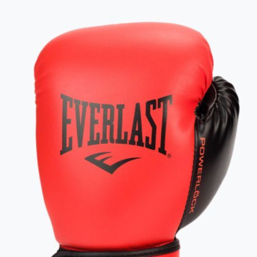 Everlast Powerlock Pu vyriškos bokso pirštinės raudonos EV2200