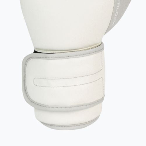 Everlast Powerlock Pu vyriškos bokso pirštinės baltos EV2200