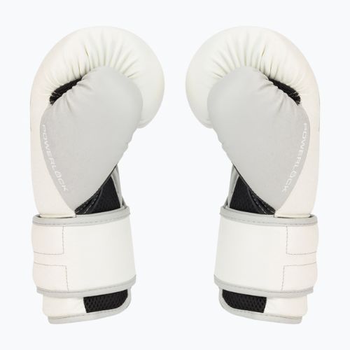 Everlast Powerlock Pu vyriškos bokso pirštinės baltos EV2200