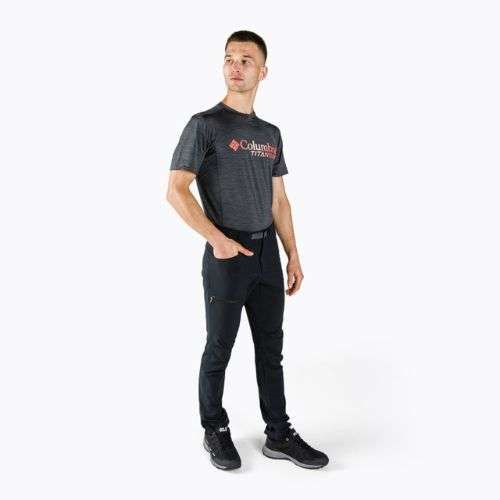 Columbia vyriškos trekingo kelnės Titan Pass II Zero 010 black 1991521