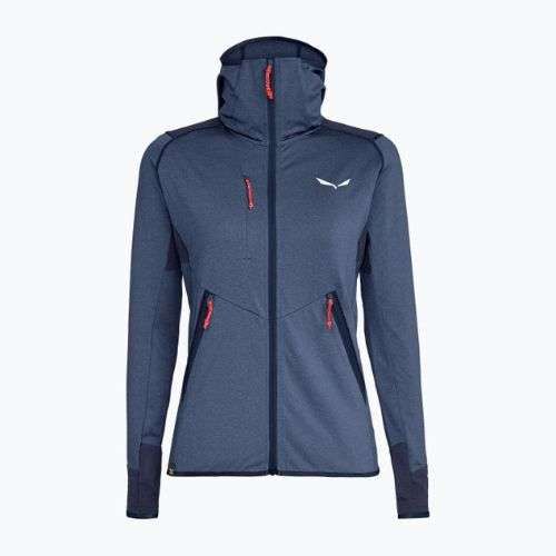 Salewa moteriška vilnonė striukė Agner Hybrid PL/DST FZ Hoody tamsiai mėlyna 00-0000027372