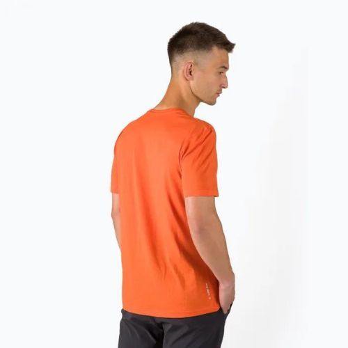 Vyriški Salewa Alpine Hemp Logo trekingo marškinėliai oranžiniai 00-0000028132