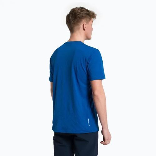 Vyriški trekingo marškinėliai Salewa Alpine Hemp Logo blue 00-0000028132