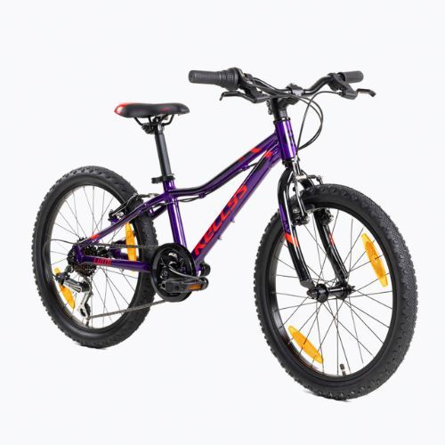 Kellys Lumi 30 20" vaikiškas dviratis violetinės spalvos 72390