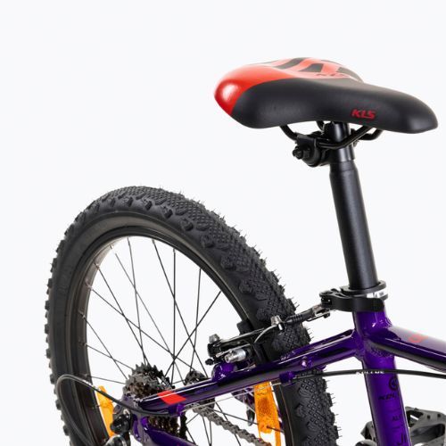 Kellys Lumi 30 20" vaikiškas dviratis violetinės spalvos 72390