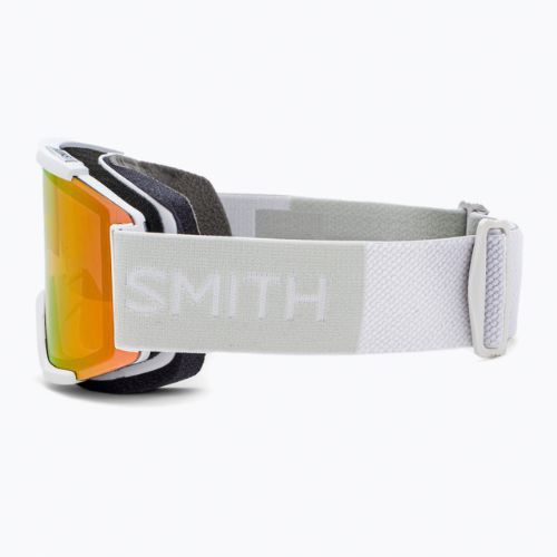 Smith Squad white vapor/chromapop fotochrominiai raudoni veidrodiniai slidinėjimo akiniai M00668