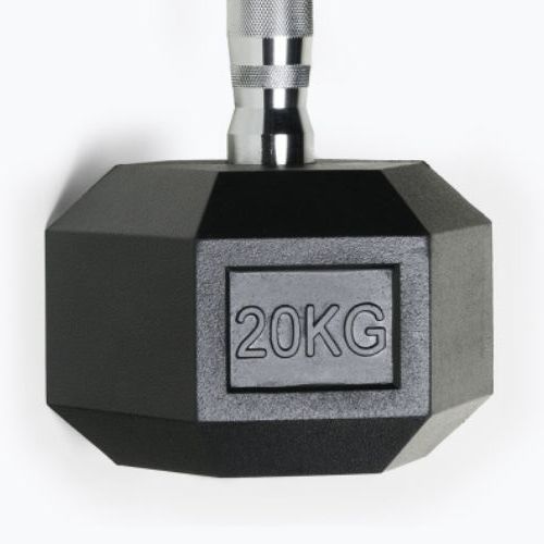 XTREXO Hex HXD200 20 kg gumuoti hanteliai