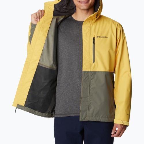 Columbia vyriška striukė nuo lietaus Hikebound yellow-green 1988621