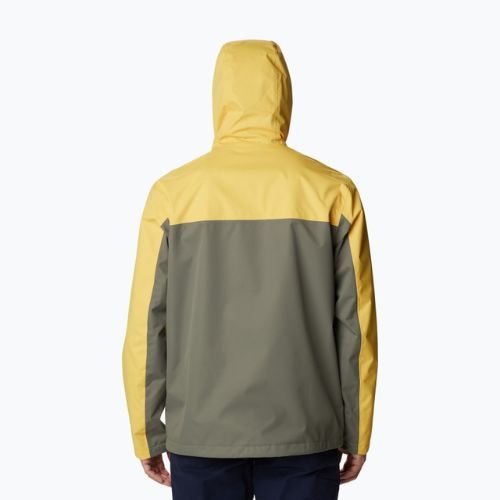 Columbia vyriška striukė nuo lietaus Hikebound yellow-green 1988621