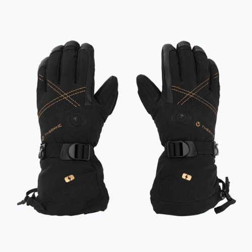 Moteriškos šildomos pirštinės Therm-ic Ultra Heat Boost, juodos T46-1200-002