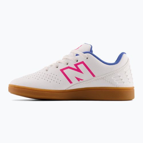 Vaikiški futbolo bateliai New Balance Audazo V6 Control IN Jr balti SJA3IWB6.M.045