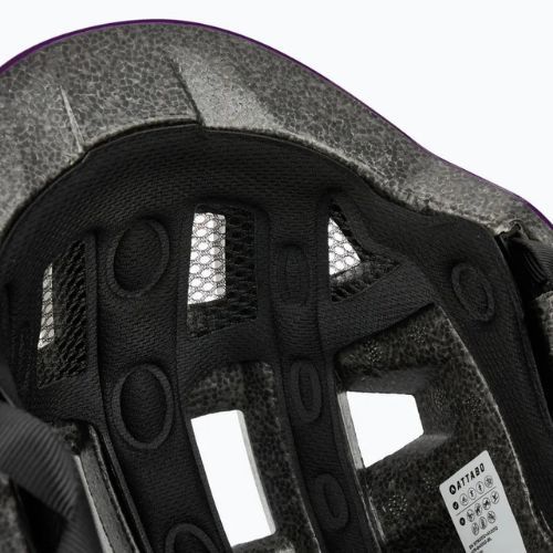 Vaikiškas dviračių šalmas ATTABO K200 violetinis