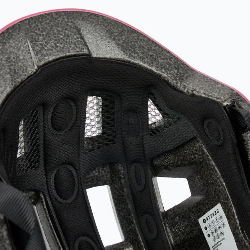 Vaikiškas dviračių šalmas ATTABO K200 rožinis