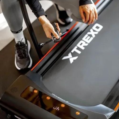 Elektrinis bėgimo takelis XTREXO Walking Pad W150 juodas