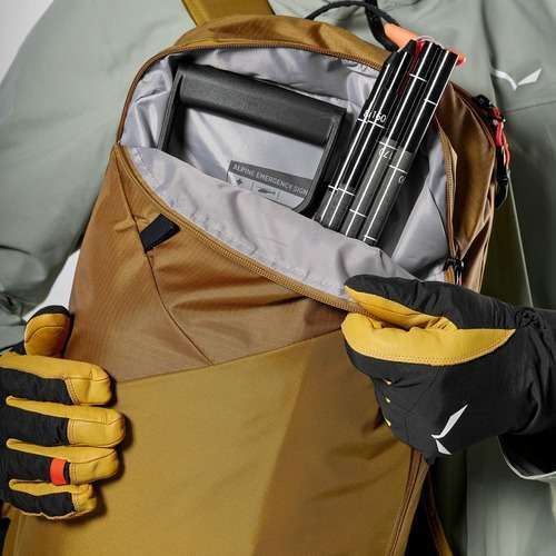 Ski touring kuprinė Salewa Sella Free 22 l golden brown