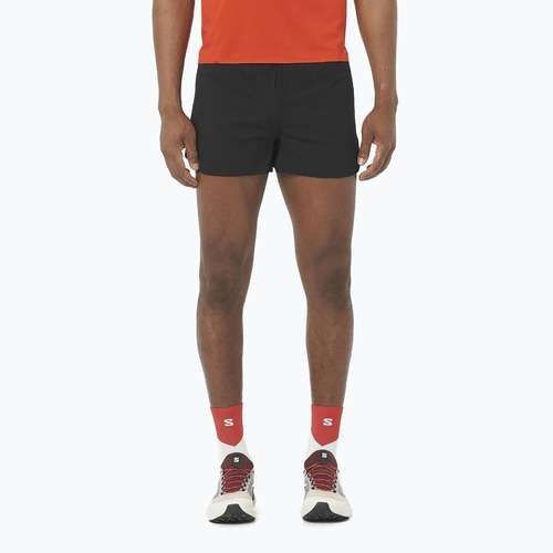Vyriški bėgimo šortai Salomon S/Lab Speed Spl 3" deep black / fiery red