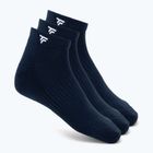 Kojinės Tecnifibre Low-Cut 3 navy blue pairs