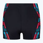 Vyriški Speedo Tech Print maudymosi šortai juodi/orange