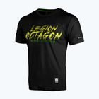 Vyriški marškinėliai Octagon Legion Brainrot Braziliano Crocodano black/multicolor