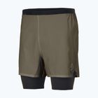 Vyriški bėgimo šortai SCOTT Hybrid Endurance Tech wood grey/black