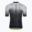 Vyriški dviratininko marškinėliai Alé Maglia MC Gradient white