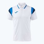 Vyriški teniso marškinėliai Joma Terra Polo white/royal