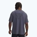 Vyriški marškinėliai Under Armour Project Rock Q3 ST Graphic downpour gray/white 2
