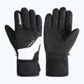 Vyriškos slidinėjimo pirštinės ZIENER Gatis Aquashield black/white