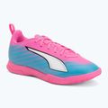 Vaikiški futbolo batai PUMA Ultra 6 Play It Jr poison pink/puma wht/sun stream/bright aqua/puma blk