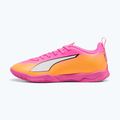 Vaikiški futbolo batai PUMA Ultra 6 Play It Jr poison pink/puma wht/sun stream/bright aqua/puma blk 9