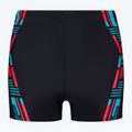 Vyriški Speedo Tech Print maudymosi šortai juodi/orange