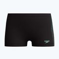 Vaikiškos plaukimo trumpikės Speedo Plastisol Placement Aquashort black/alfalfa green