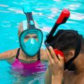Viso veido kaukė nardymui AQUASTIC SMA-01SN mėlyna 4