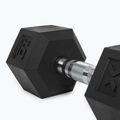 XTREXO Hex HXD100 gumuoti hanteliai 10 kg 8