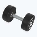 Gumuotas ketaus hantelis XTREXO Pro 16 kg black