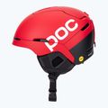 Slidinėjimo šalmas POC Obex BC MIPS prismane red matt 3