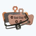 Kool-Stop sukepintos rudos spalvos stabdžių trinkelės D293S 2