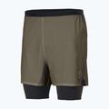 Vyriški bėgimo šortai SCOTT Hybrid Endurance Tech wood grey/black