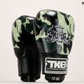 Top King Muay Thai Empower žalios bokso pirštinės TKBGEM-03A-GN 7