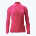 Moteriški termoaktyvūs marškinėliai UYN Elevation Biomorph LS Turtle Neck pink yarrow 7