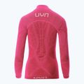 Moteriški termoaktyvūs marškinėliai UYN Elevation Biomorph LS Turtle Neck pink yarrow 8