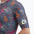 Vyriški Alé Maglia MC Tattoo dviratininkų marškinėliai pilki 4