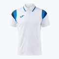 Vyriški teniso marškinėliai Joma Terra Polo white/royal