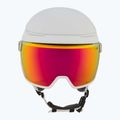 Slidinėjimo šalmas Atomic Revent GT Amid Visor HD white heather/red hd 2