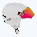 Slidinėjimo šalmas Atomic Revent GT Amid Visor HD white heather/red hd 6