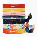 Nike mišrios plaukų juostos 9 vnt. oranžinės spalvos N0003537-950