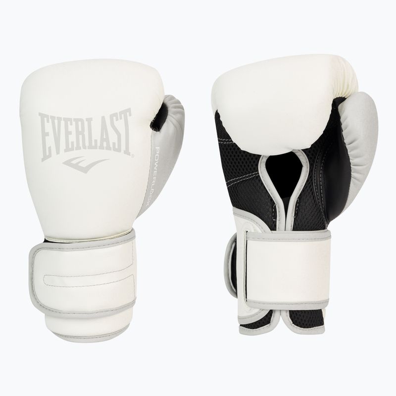 Everlast Powerlock Pu vyriškos bokso pirštinės baltos EV2200 3