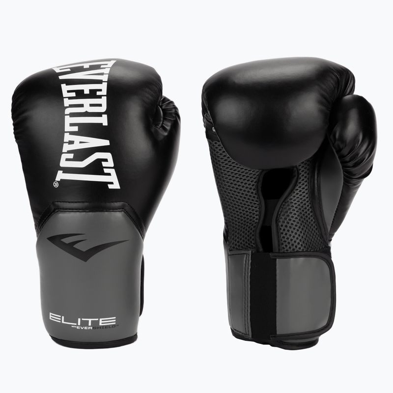Everlast Pro Style Elite 2 bokso pirštinės juodos EV2500