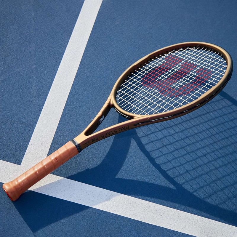 Wilson Pro Staff Team teniso raketė V14 aukso spalvos WR136011 17